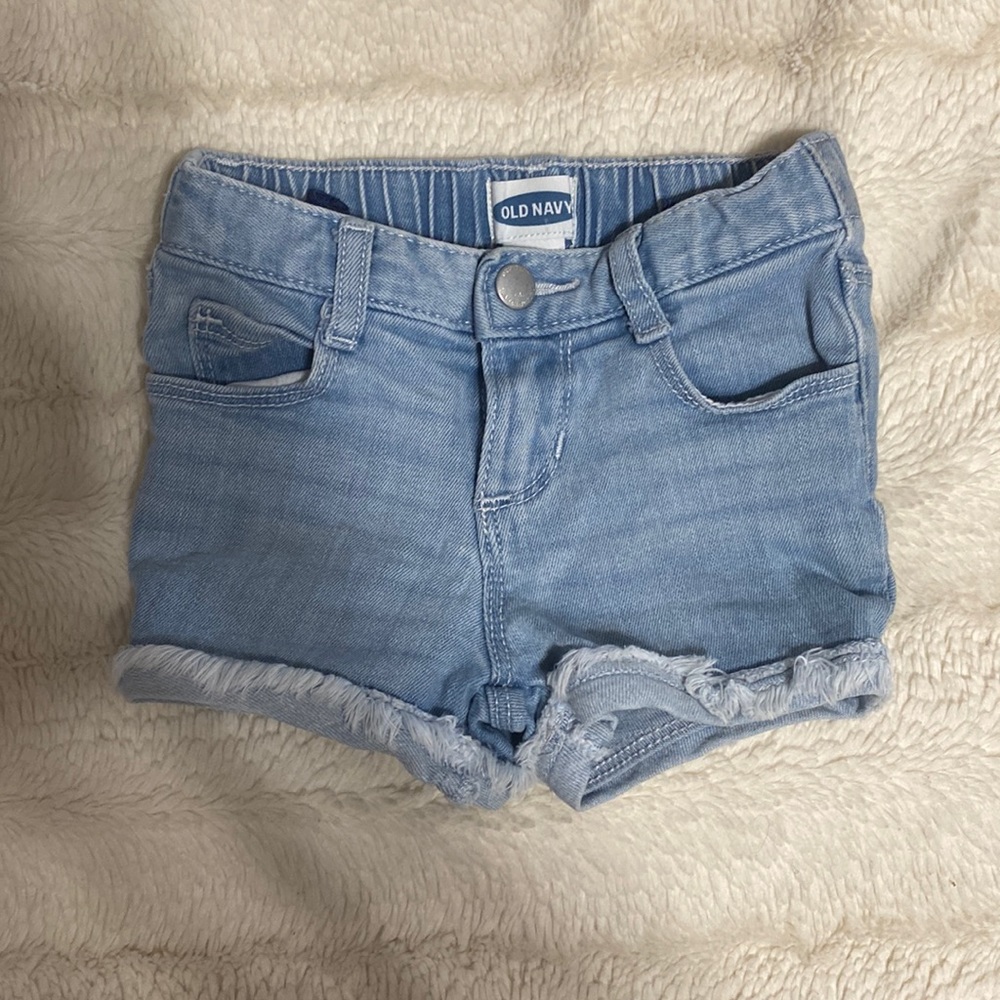 Toddler girl denim shorts